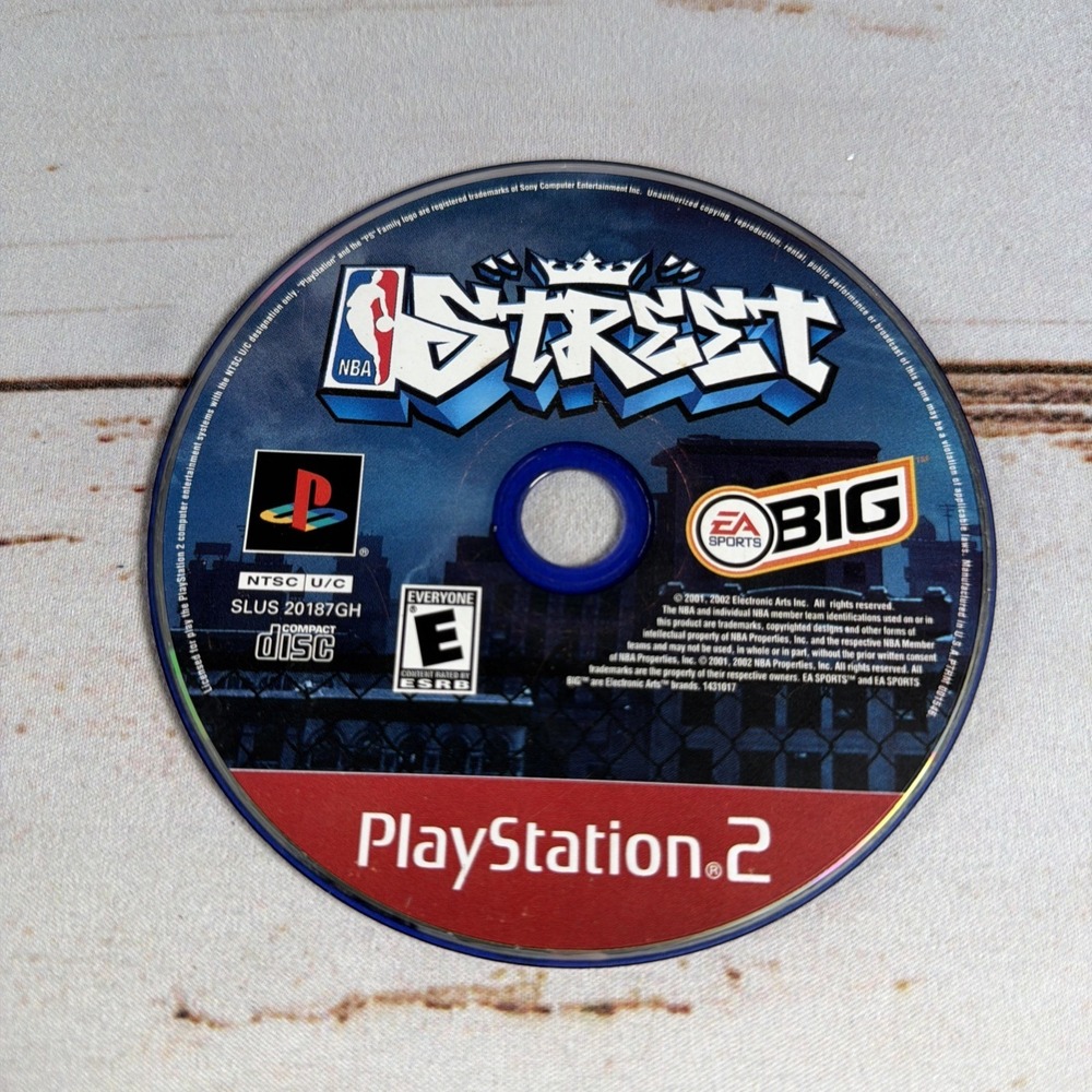 NBA Street PS2 Sony PlayStation 2 Greatest Hits - Disc Only